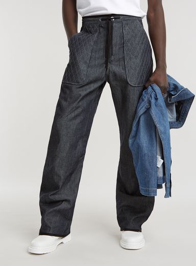 Lined Loose Pants